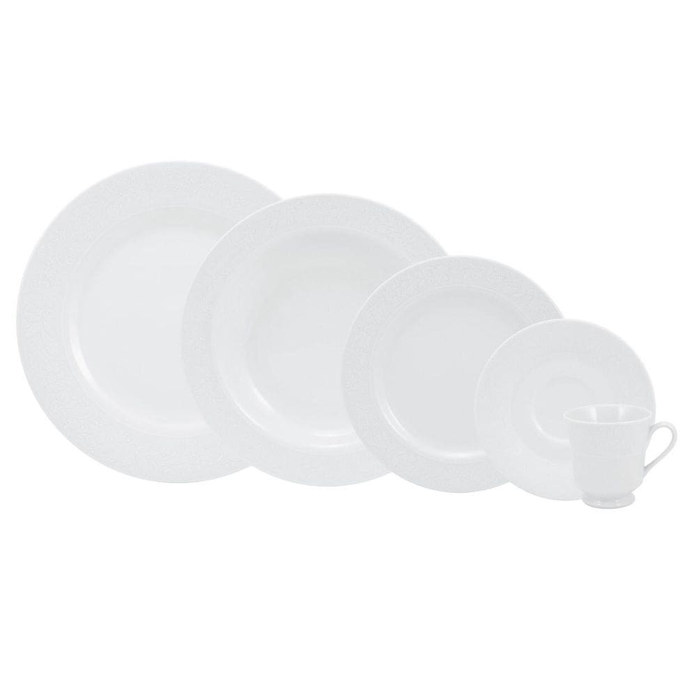 Aparelho De Jantar 20 Peças Noiva Schmidt