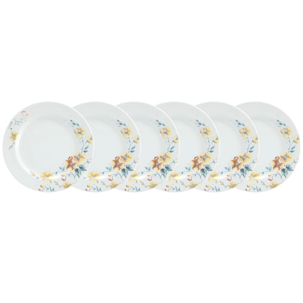 Conjunto de Pratos de Sobremesa 06 Peças Mônica Schmidt