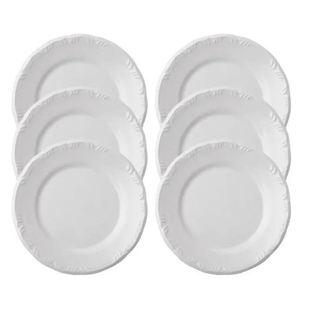 Conjunto de Pratos de Sobremesa 06 Peças Pomerode Schmidt