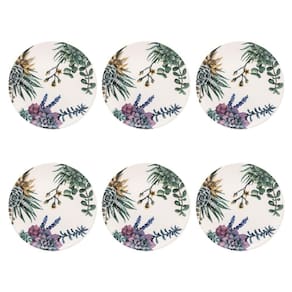 Conjunto de Pratos de Sobremesa 06 Peças Bothanica Oxford