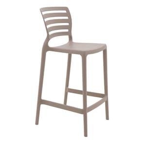 Banqueta Sofia Alta Cinza Tramontina 92127/210