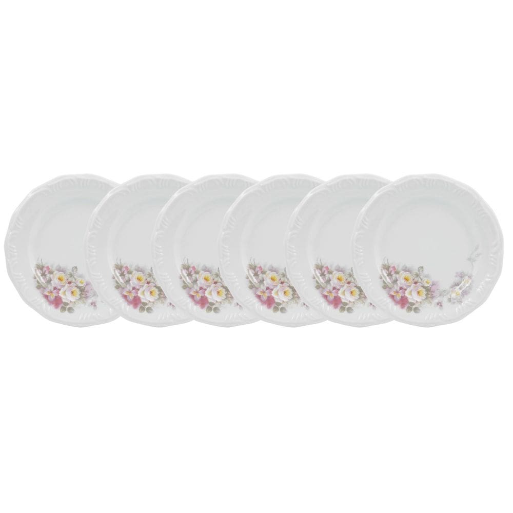 Conjunto de Pratos de Sobremesa 06 Peças Eterna Schmidt