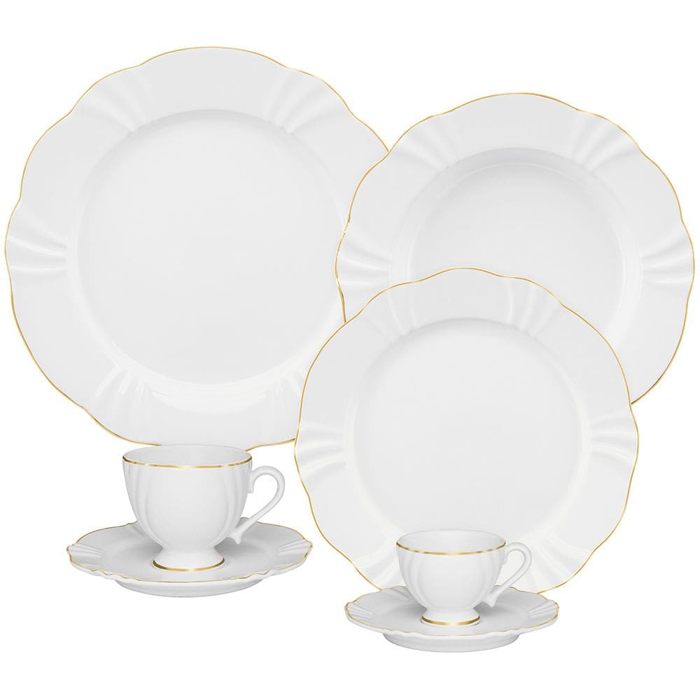 Aparelho de Jantar 42 Peças Soleil Victória Oxford