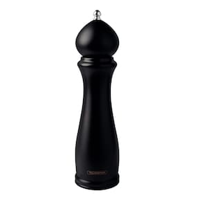 Moedor de Sal e Pimenta Churrasco Black em Cerâmica e Recipiente em Madeira 25,7 cm Tramontina 26456/010