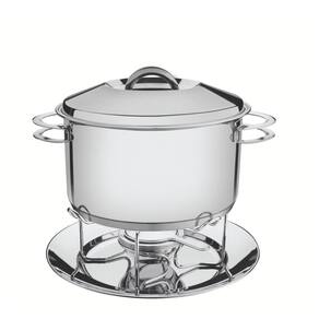 Rechaud Solar 6,1 L em Aço Inox Fundo Triplo com Fogareiro Tramontina 65500/670