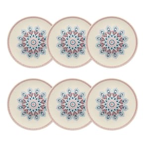 Conjunto de Pratos de Sobremesa 06 Peças Cosmic Oxford