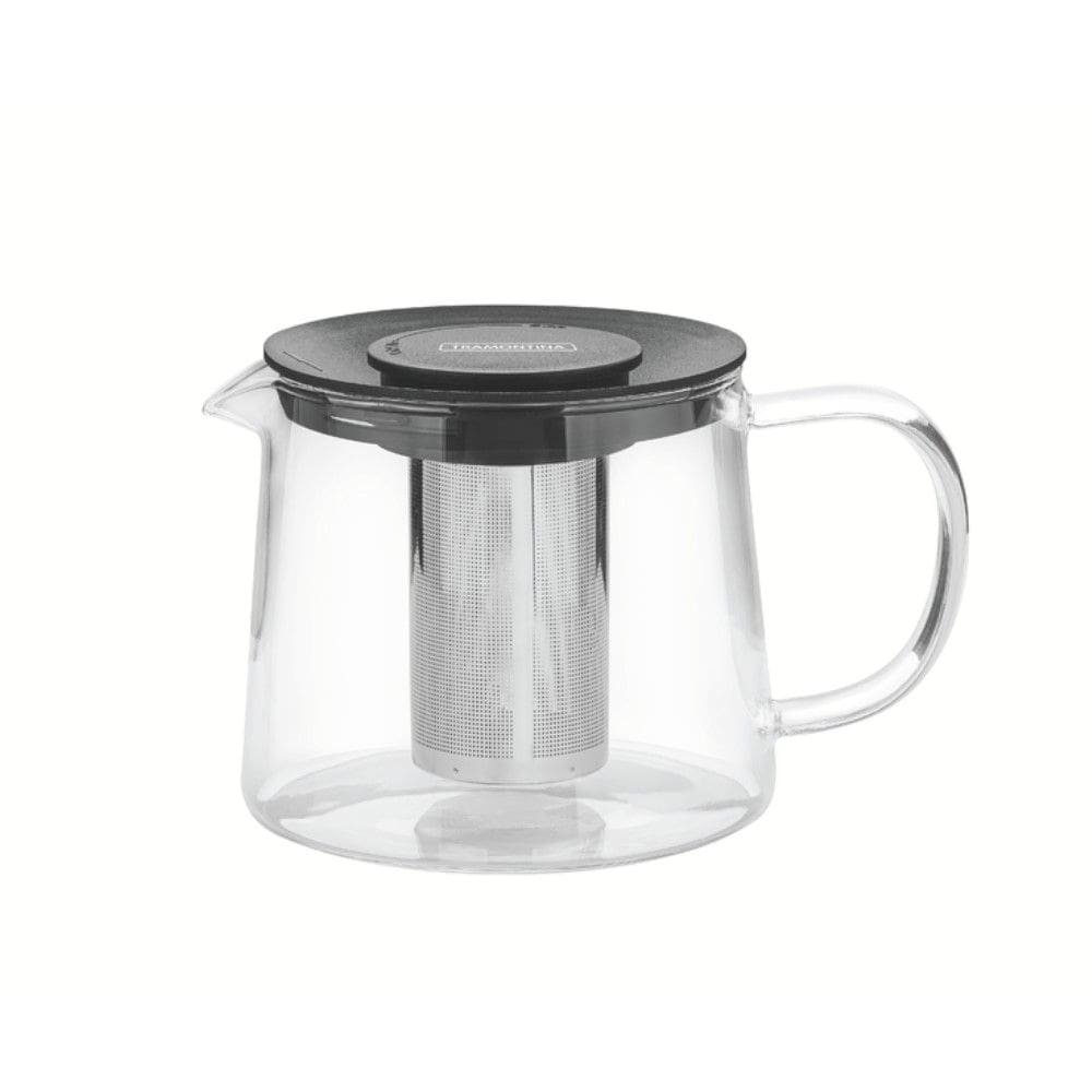 Bule para Chá em Vidro e Aço Inox com Infusor 900 ml Tramontina 61762/090