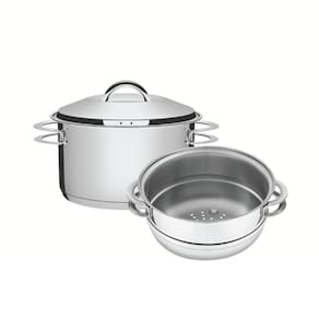 Cuscuzeira Solar 16 cm 1,8 L em Aço Inox Fundo Triplo Tramontina 65500/300