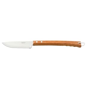 Faca Trinchante para Churrasco com Lâmina em Aço Inox e Cabo de Madeira 8" Tramontina 26580/108