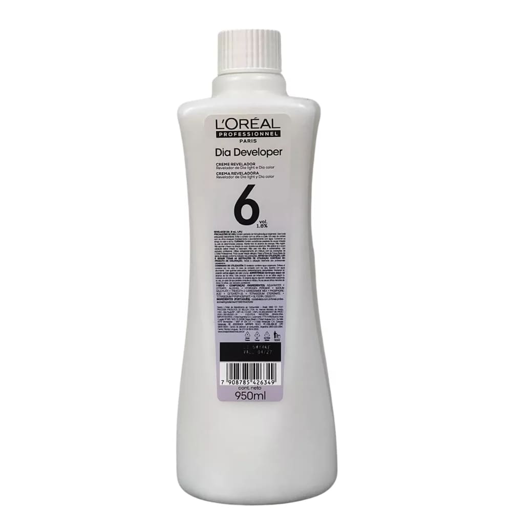Dia Developer Emulsao Reveladora Loreal 6 Volumes 950ml