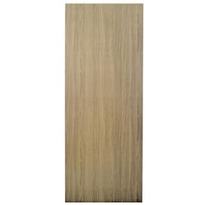 Kit com 4 Folhas de Porta Madeira Lisa 210x70cm Espessura 3,5cm Melamínica Mgm Carvalho Alpha
