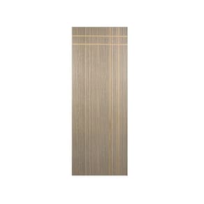 Kit com 4 Folhas de Porta Madeira Decorada 210x70cm Espessura 3,5cm Mantiqueira Mgm Carvalho Alpha