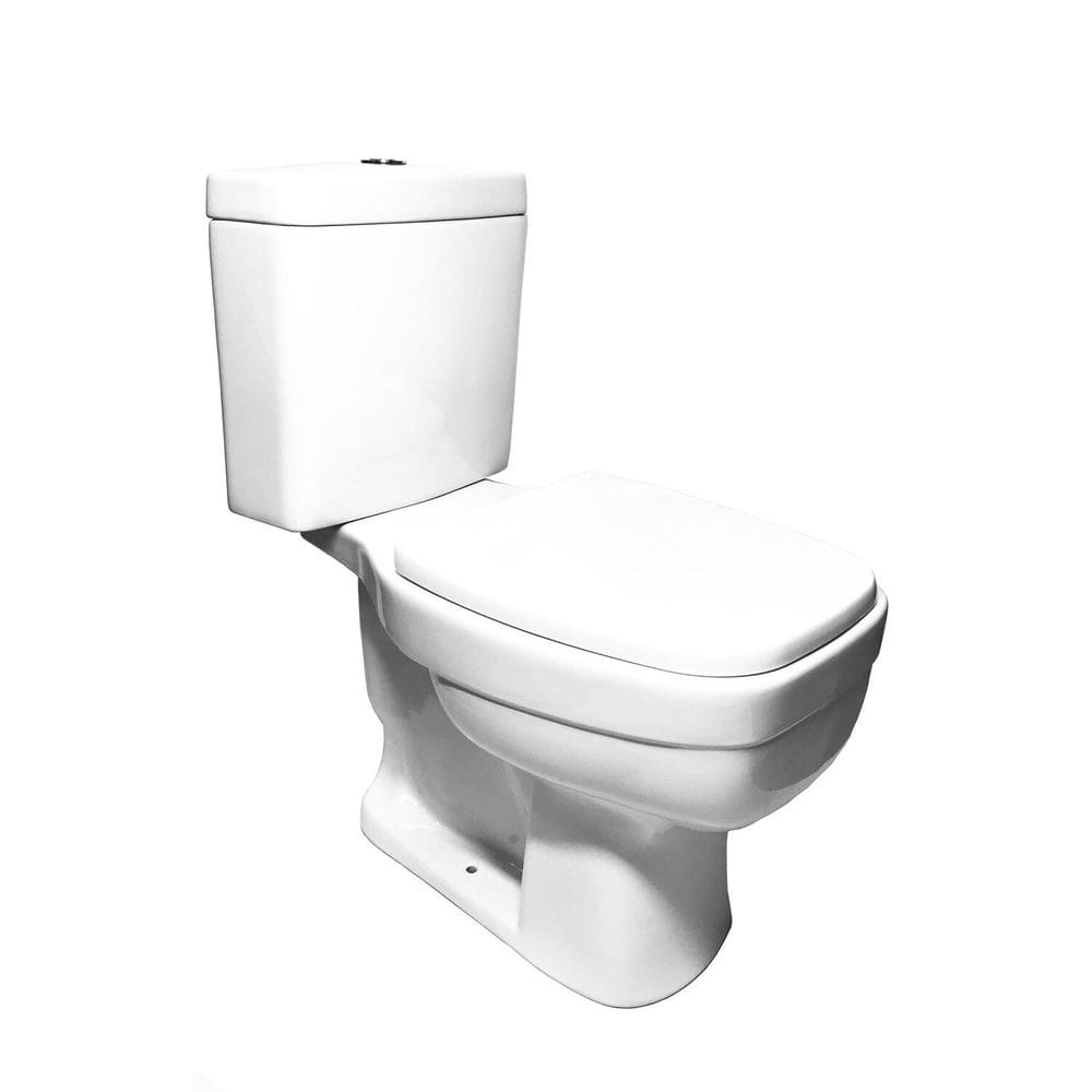 Bacia Versa com Caixa Acoplada Moderno e Eficiente Branco