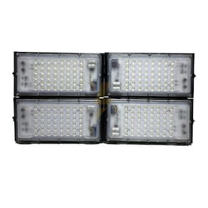 Refletor Led N1 Duplo 400W Campo De Futebol / Beach Tennis