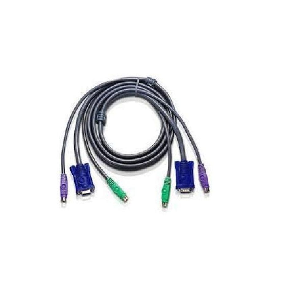 Cabo Aten  Kvm - Vga E Ps/2 - 3 M 