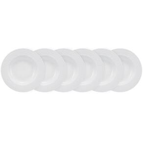 Conjunto de Pratos Fundos 06 Peças Ártico Schmidt