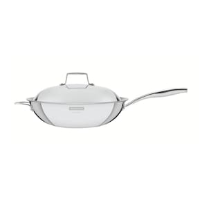 Panela Wok Grano 32 cm 5,2 L em Aço Inox com Corpo Triplo e Revestimento Interno Antiaderente Tramontina 62158/327