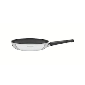 Frigideira Grano Baquelite 20 cm 1,2 L em Aço Inox com Corpo Triplo e Revestimento Antiaderente com Cabo de Baquelite Tramontina 62175/207