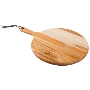 Tábua para Pizza Provence 40 cm Madeira Teca Tramontina 13413/051