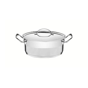 Caçarola Professional Rasa 20 cm 2,9 L em Aço Inox Fundo Triplo Detalhe Satinado Tramontina 62623/200