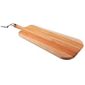 Tábua para Antepasto Provence 65 x 27 cm Madeira Teca com Cabo Tramontina 13415/051