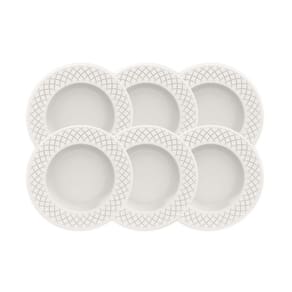 Conjunto de Pratos de Sobremesa 06 Peças Ingrid Tramontina