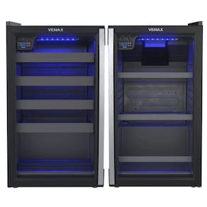 Kit Cervejeira Venax Blue Ligth 100 L + Adega Venax Piubella 24 Garrafas Porta Invertida 110 V
