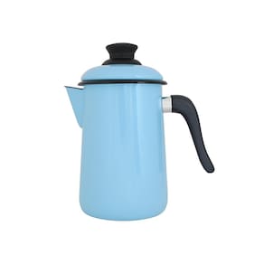 Bule para Café Esmaltado Azul Claro 1,5 L Ewel