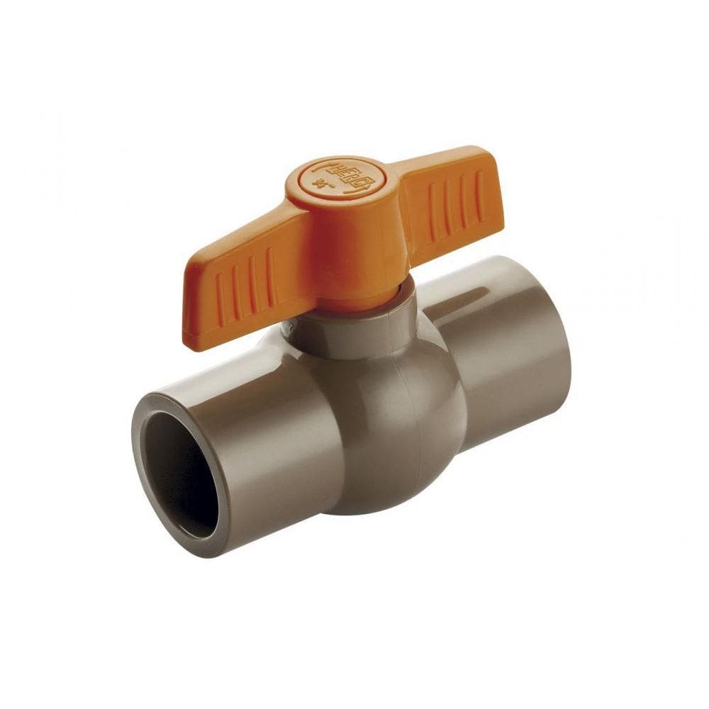 Registro Esf Herc Sold 25Mm PVC - Instalação Água Fria