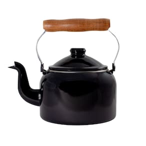 Chaleira Tradicional Esmaltada Preta 1,8 L Ewel