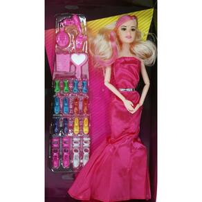 Boneca Girl New Look Fashion N244229-0 Vestido RS - Quanhe