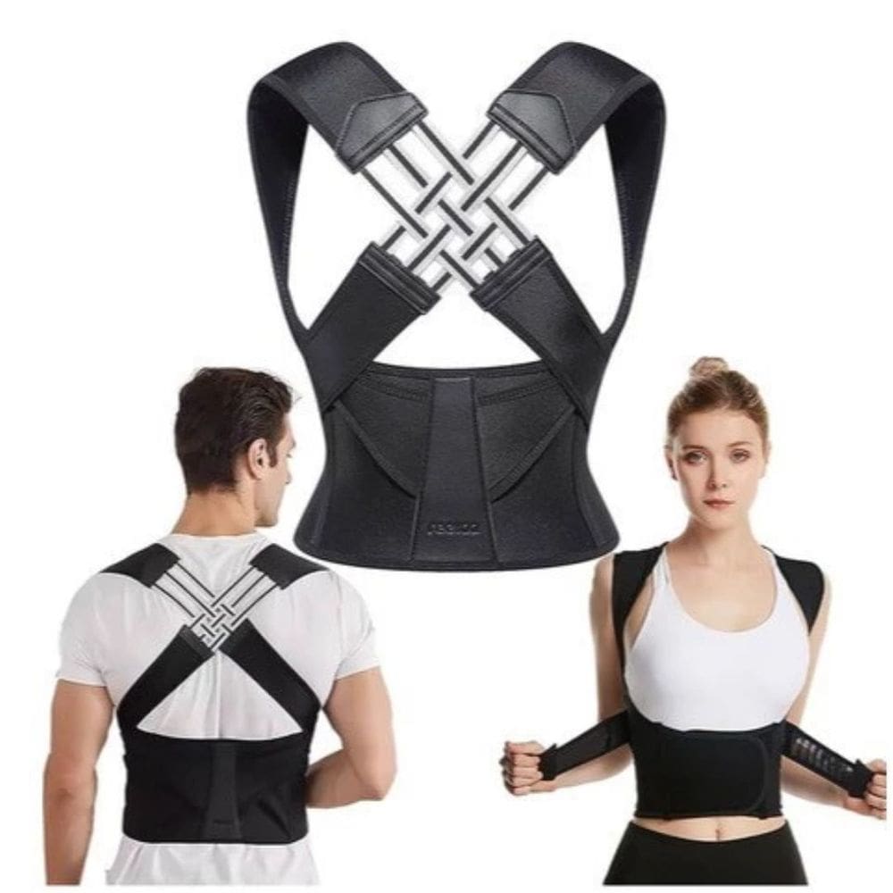 Colete Corretor de Postura Ergonômico - Suporte para Coluna Vertebral