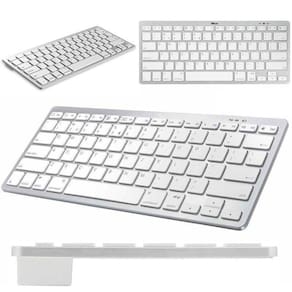 Teclado Bluetooth  S7 T870/T875 11 Branco
