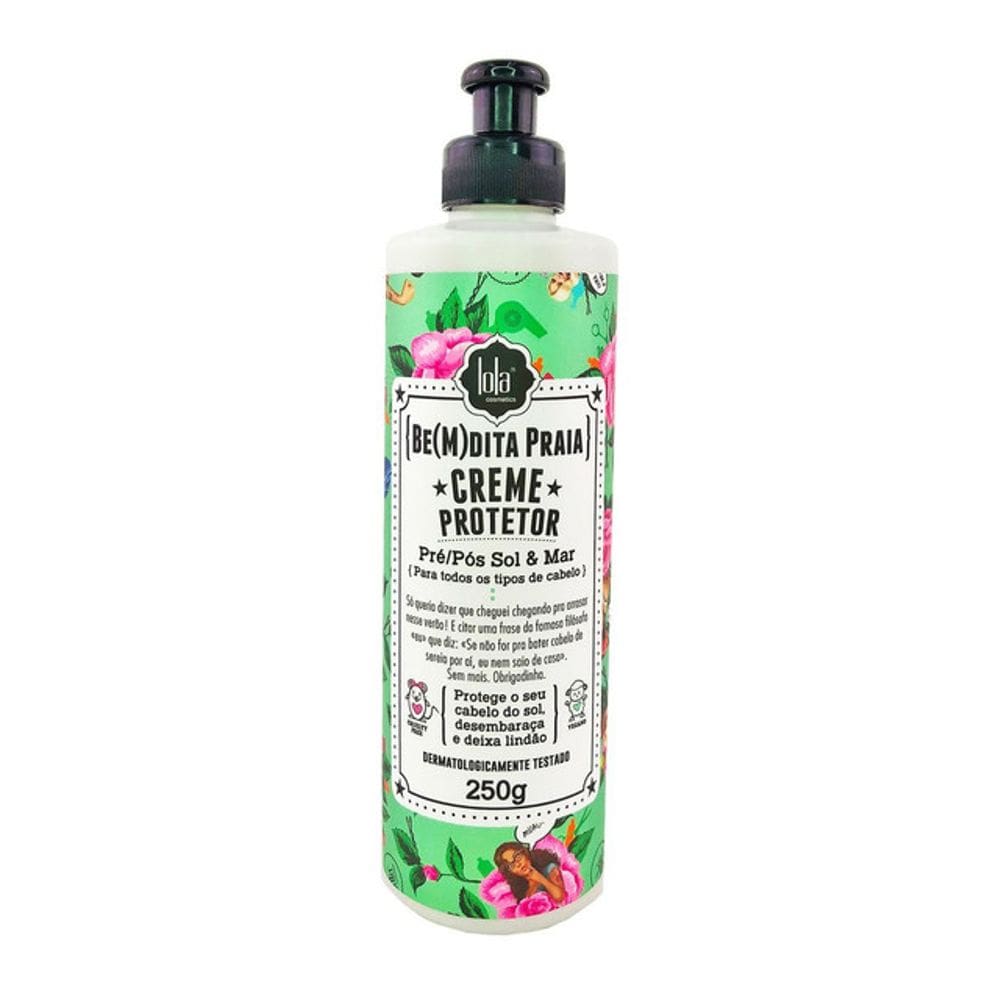 Lola Be(M)Dita Praia - Creme Protetor Solar Capilar 250g