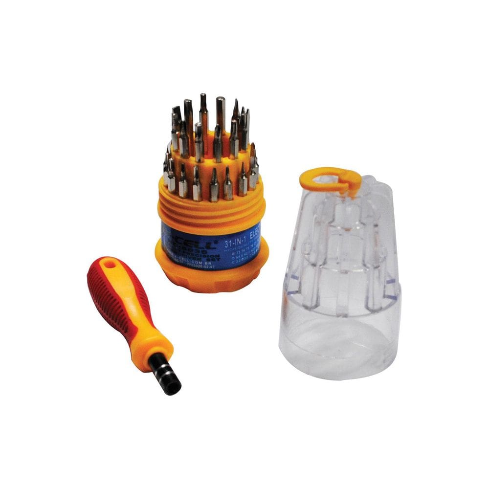Ferramenta Para Computador Kit Com 31 Peças - Flex