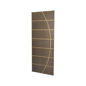Kit com 2 Folhas de Porta Madeira Decorada 210x90cm Espessura 3,5cm Neblina MGM Carvalho Quebec