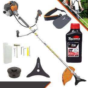 Roçadeira Profissional RL520-P Plus Tekna Á Gasolina 2T 52cc 2HP de Potência Robusta e de Alta Performance Com Óleo Toyama 2 Tempos