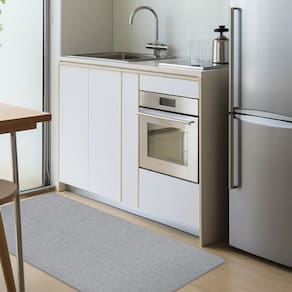 1 Tapete Passadeira Cozinha Antiderrapante Nt Cz 46x120