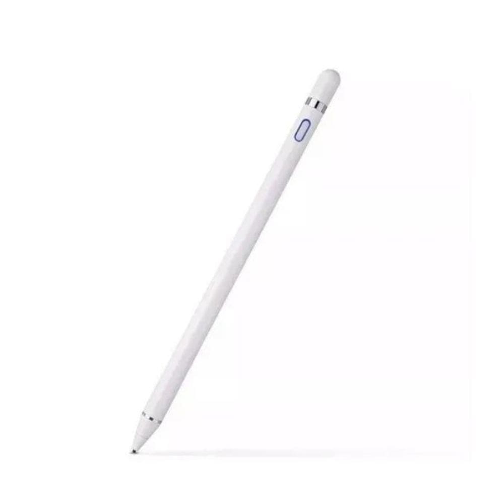 Caneta Touch Ponta Fina Stylus 2.0Mm Alta Precisão Branca