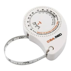 Trena Antropométrica Fita Métrica Corporal Retrátil Imc 1,5m