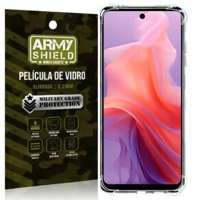 Pelicula de Vidro 3D Para Moto E14 Blindada - Armyshield