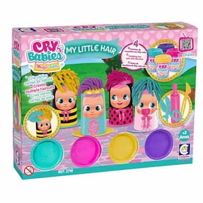 Massinha de Modelar - Cry Babies - My Little Hair - Cotiplás