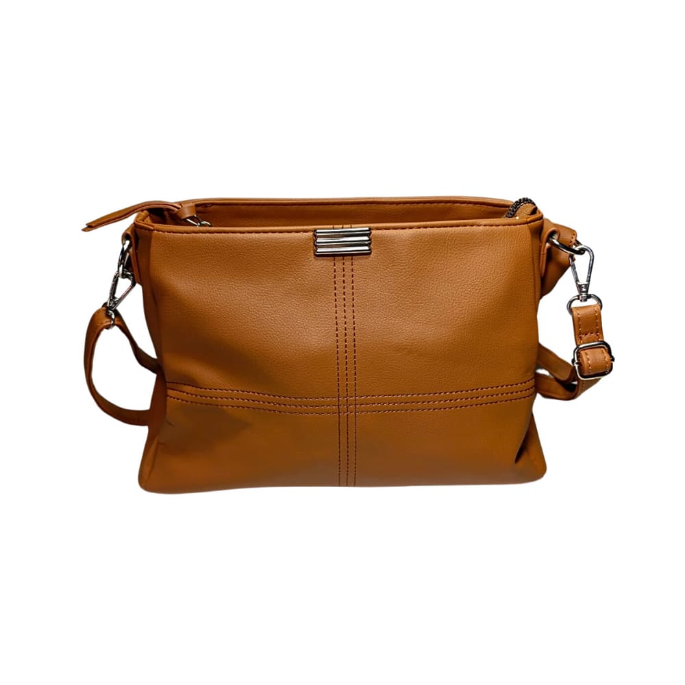 Bolsa Feminina Transversal Tiracolo Caramelo AL2470CR