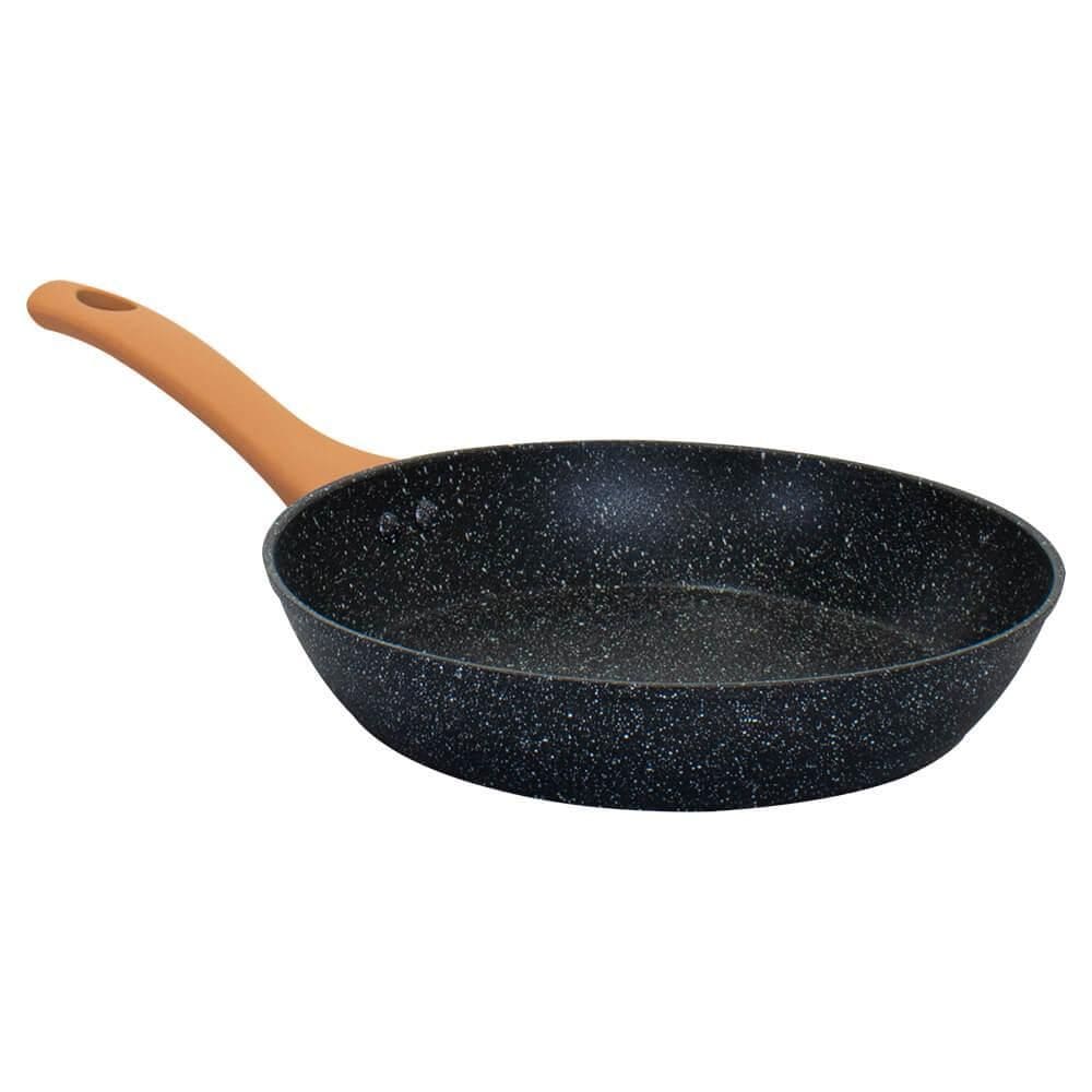 Frigideira Antiaderente Cerâmica de Indução Viena Preto  24cm - Casambiente