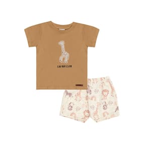 Conjunto Bebê Menino Manga Curta Pulla Bulla Ref. 50565
