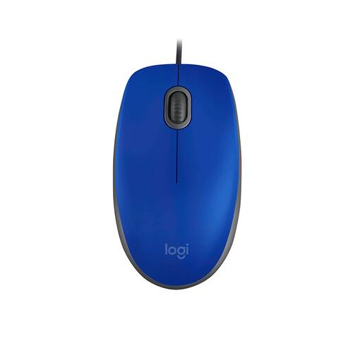 Imagem do produto Mouse Logitech M110 Silent Azul Usb 910-005491 em Casas Bahia