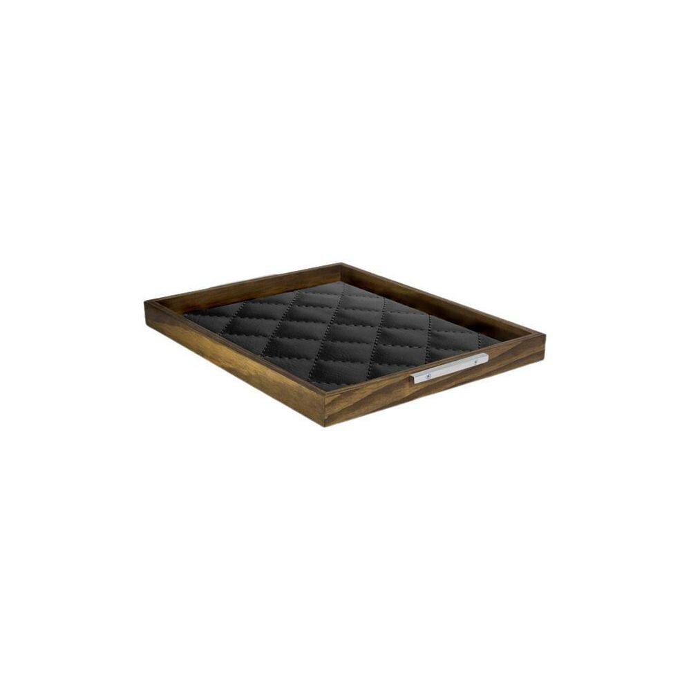 Bandeja Estampada 30X37 - Couro