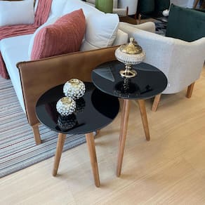 Mesas de Apoio Decorativas - Belatrix - Jacaré Móveis