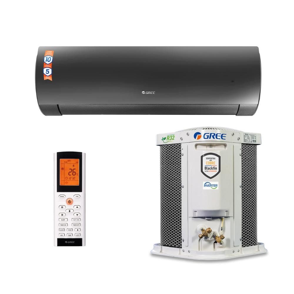 Ar Condicionado Inverter Gree G-Diamond Auto 9000 Btus Quente/Frio 220v R-32 WI-FI