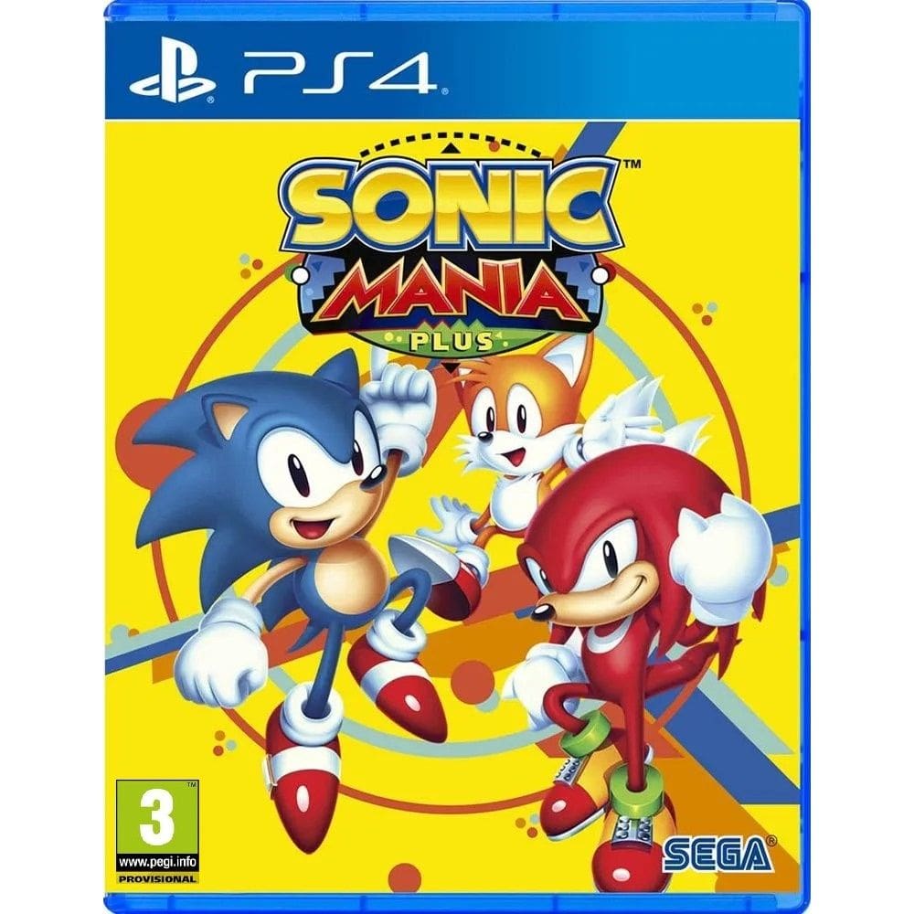 Sonic Mania Plus (Jogo Físico) - PS4